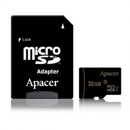 Apacer Micro SDHC Memory Card 32GB