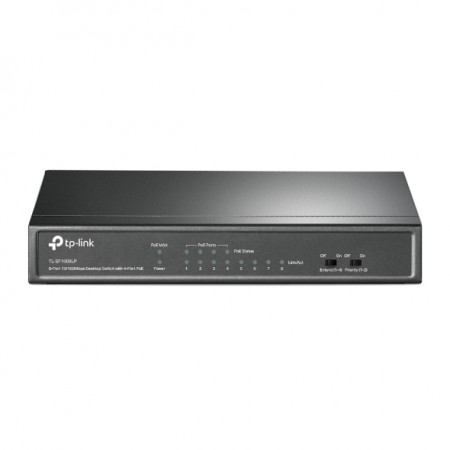 TP-Link TL-SF1008LP Switch 8-Port 10/100Mbps with 4-Port PoE