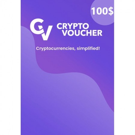 Crypto Voucher Card 100 USD /Digital Code