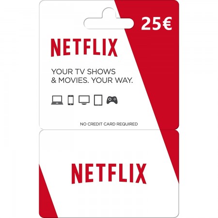 Netflix Card 25 EUR /Digital Code