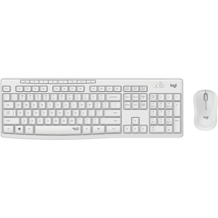  Logitech MK295 Tastatura + Miš Silent Wireless White 