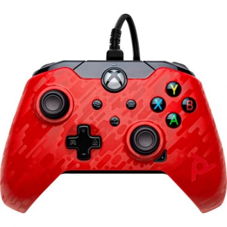 PDP Wired Controller for Xbox One / Xbox Series / PC- Red