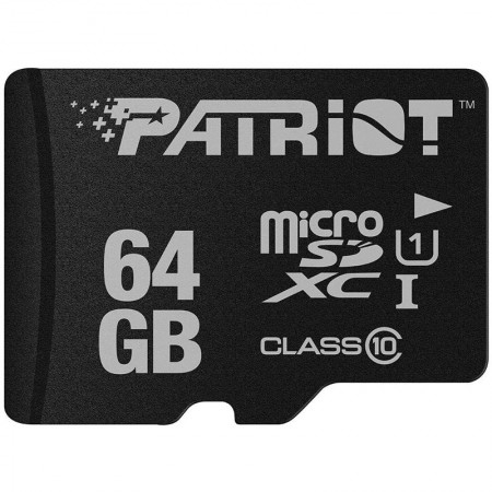 Patriot MicroSD LX Series Memory Card 64GB Class10
