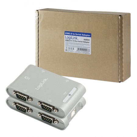 LogiLink USB 2.0 to 4x Serial Adapter AU0032