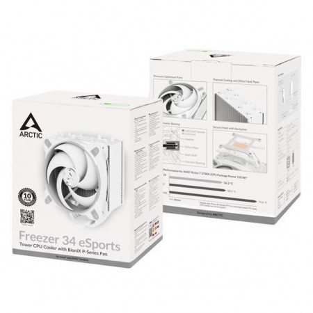 Arctic CPU Cooler Freezer 34 eSports Grey/White