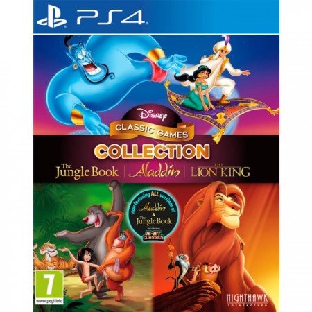 Disney Classic Games Collection: The Jungle Book, Aladdin, The Lion King /PS4