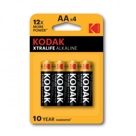 Kodak Baterije AA Alkaline LR6 4KOM 