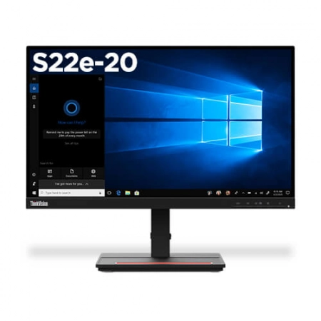21.5" LENOVO ThinkVision S22e-20 Display