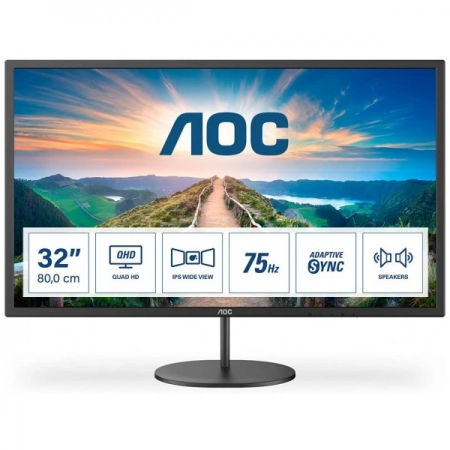 31.5" AOC Q32V4 QHD 2K Display