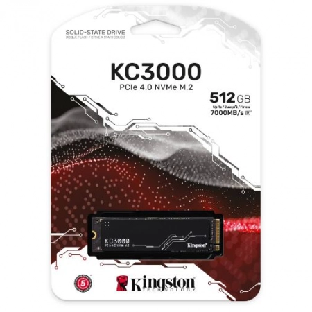 Kingston SSD  512GB KC3000 M.2 NVMe