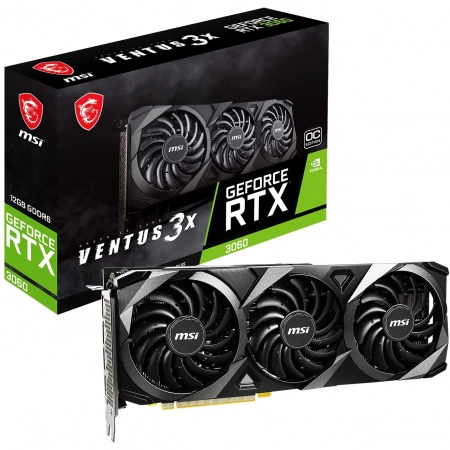 MSI nVidia GeForce Ventus 3X RTX 3060 12GB OC
