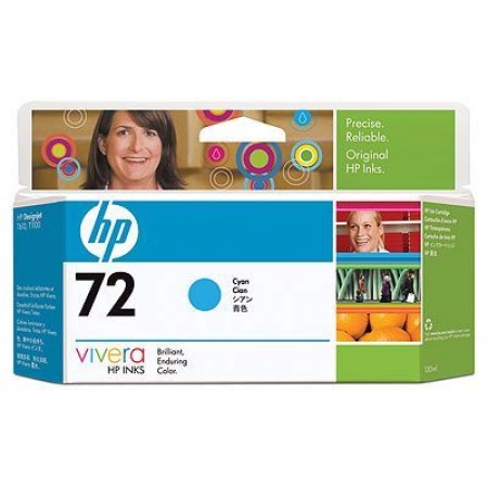 HP Cartridge C9371A No.72 Cyan