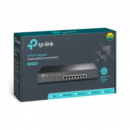 TP-Link TL-SG1008 Switch 8x10/100/1000