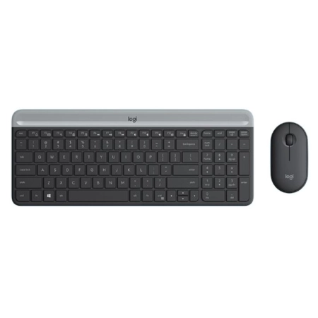 Logitech MK470 tastatura + Miš Wireless Slim Black