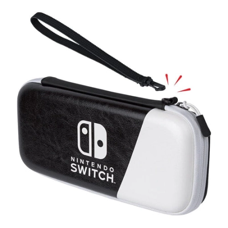 PDP Nintendo Switch Deluxe Travel Case Black- White