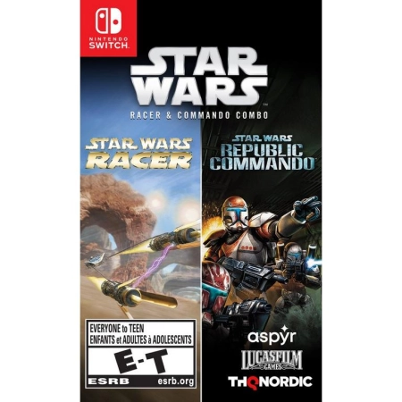 Star Wars Racer and Commando Combo /Switch