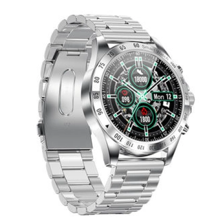 UBIT Smartwatch LW09 Silver with metal wrist