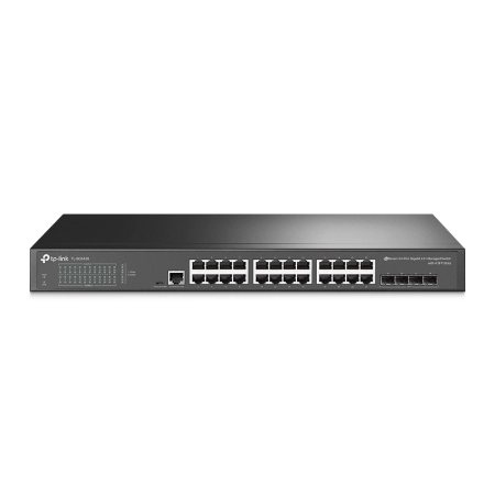 TP-Link TL-SG3428 JetStream 24-Port + 4P Gigabit L2+ Managed Switch with 24-Port SFP