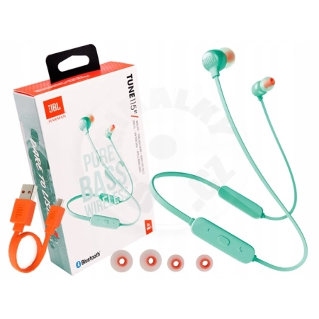 JBL Tune T115BT Slušalice In-Ear Bluetooth Turquoise