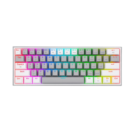 ReDragon - Mehanicka Gaming Tastatura Fizz Pro K616 RGB Wireless Grey/White