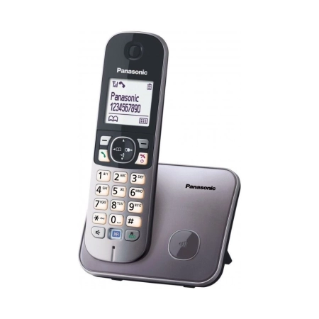 PANASONIC telefon bežični KX-TG6811FXM Metalic Gray
