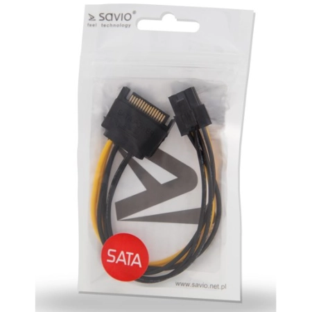 Savio SATA to PCI-E (6-pin) AK-20 cable