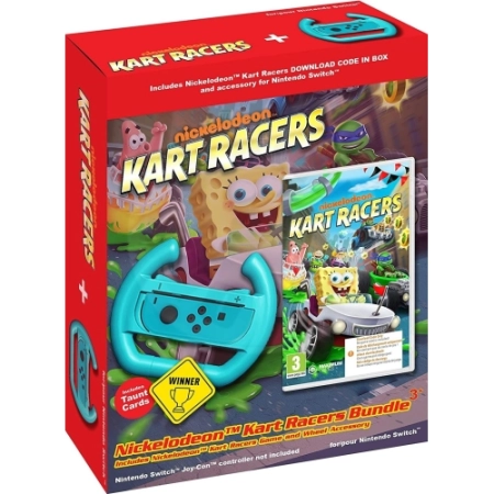 Nickelodeon Kart Racers Wheel Bundle /Switch