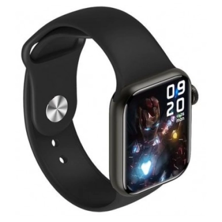 XO Smartwatch W7 Pro Black 1.8" HD NFC Wireless charging