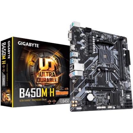 GIGABYTE MB B450M H