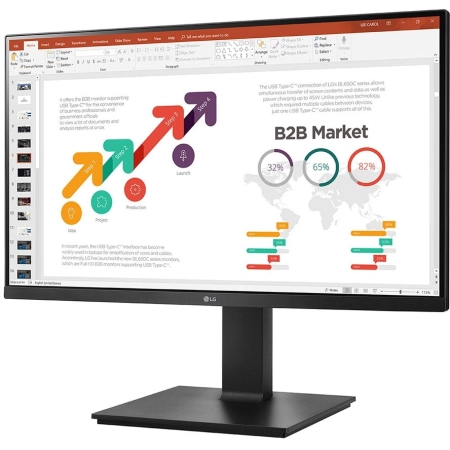 24" LG 24BP450Y-B IPS LED Display 5ms VGA/HDMI 