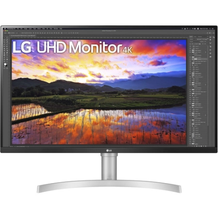 31.5" LG 32UN650-W 4K  Display