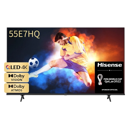 55" HISENSE SMART 4K Ultra HD TV LED 55E7HQ