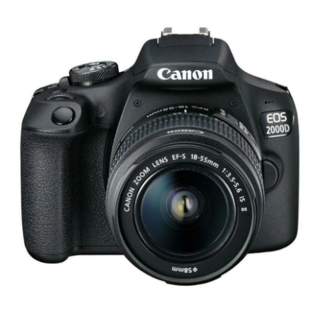 Fotoaparat CANON EOS2000D + 1855IS+SB130+16GB