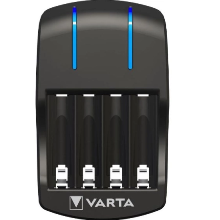 Varta Baterije 4KOM AA 2100mAh + Punjač za AA/AAA
