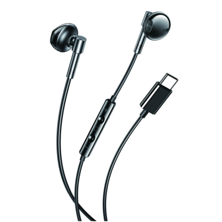 XO In-Ear Slušalice sa mikrofonom Type-C Music EP60 Black