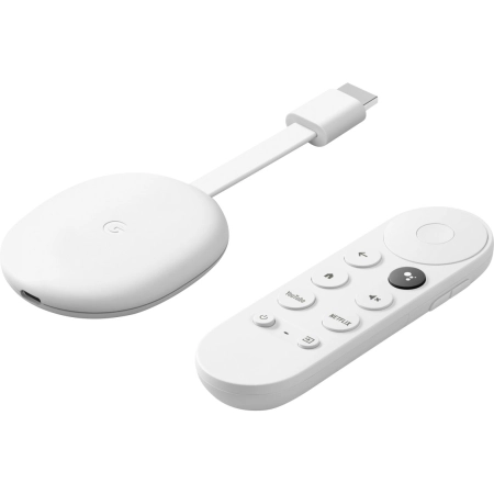 Google Chromecast HD with Google TV controller