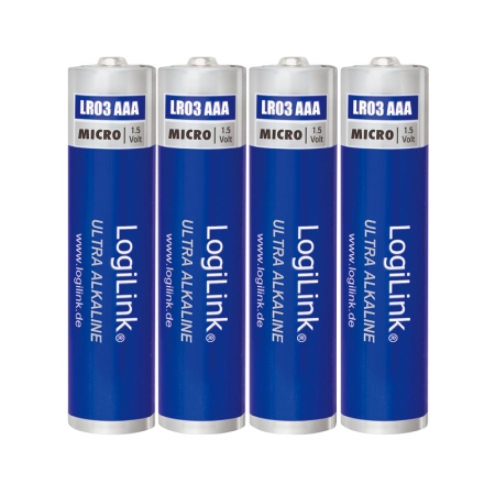 Logilink Baterije AAA Alkaline LR03 4KOM