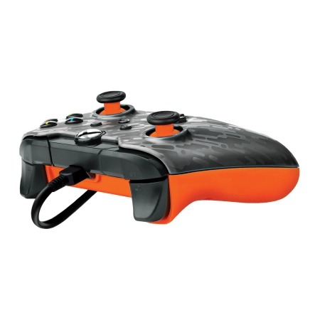 PDP Wired Controller for Xbox One / Xbox Series / PC- Carbon Atomic  Orange