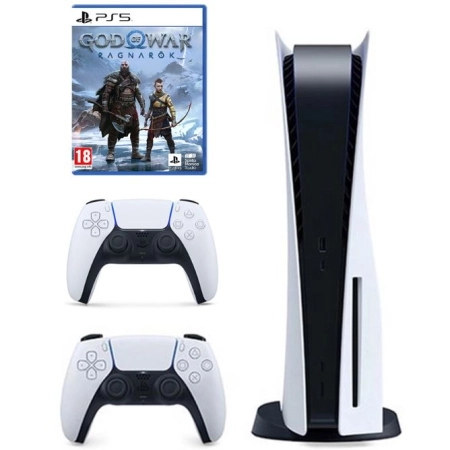 Konzola Playstation 5 + Dodatni PS5 Dualsense Controller + God of War: Ragnarok PS5