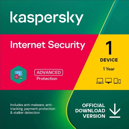 Kaspersky Internet Security 1device/1year
