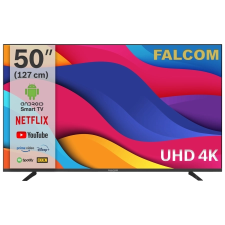 50" FALCOM SMART UHD 4K TV 50LTF022SM