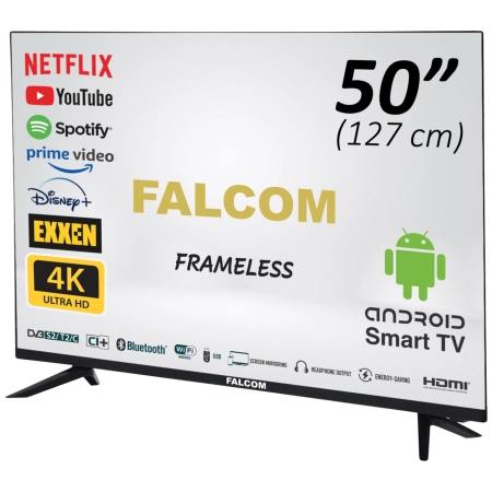 50" FALCOM SMART UHD 4K TV 50LTF022SM