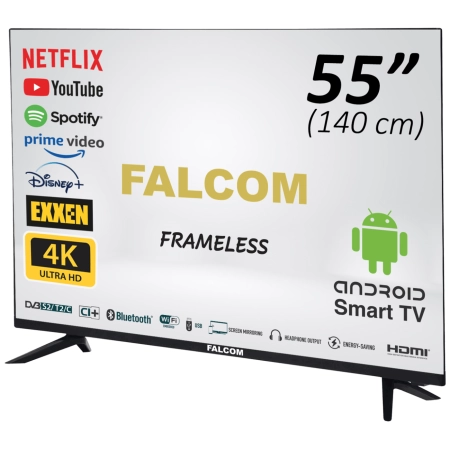 55" FALCOM SMART UHD 4K TV 55LTF022SM