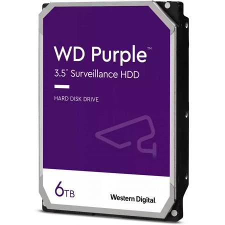 WD 6TB SATA3 HDD Purple WD63PURZ