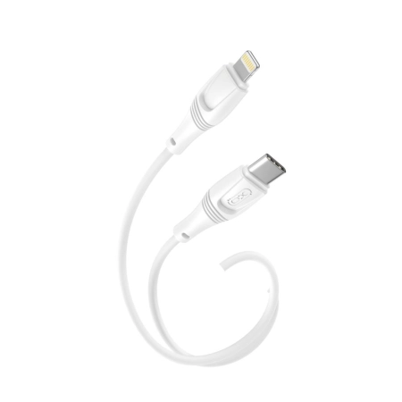 XO NB-Q239A PD Type-C to Lightining 27W Cable 1m White