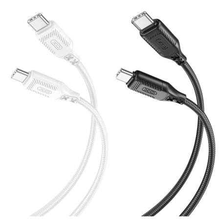 XO NB-Q236B Type-C to Type-C 60W Braided Cable 1m Black