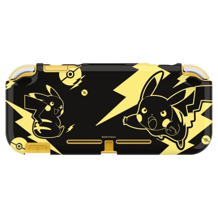 Hori Nintendo Switch Lite Protective Cover Pikachu Black Gold