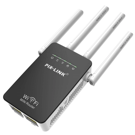 Pix-Link LV-WR09Q Wireless-N Range Extender/AP 300Mbps