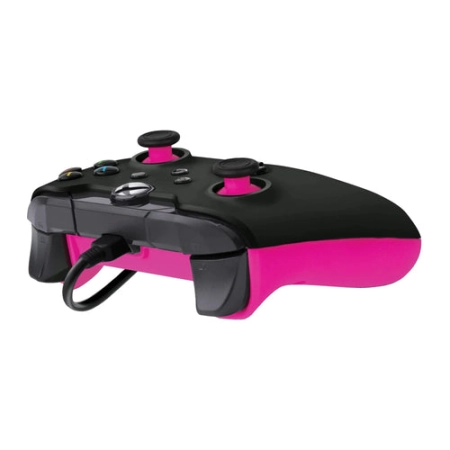 PDP Wired Controller for Xbox One / Xbox Series / PC- Black Fuse Pink