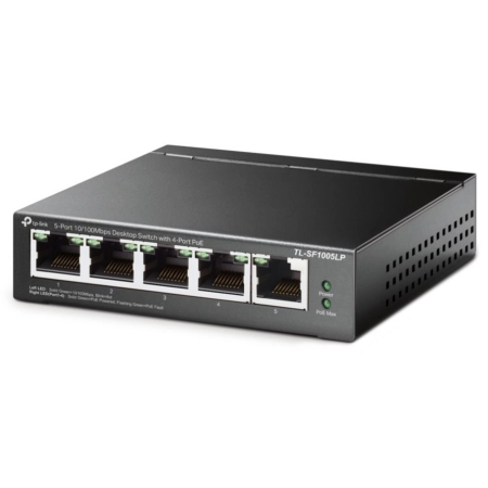 TP-Link TL-SF1005LP Switch 5-Port 10/100Mbps with 4-Port PoE